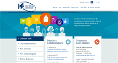 Desktop Screenshot of coupdemainadomicile.com